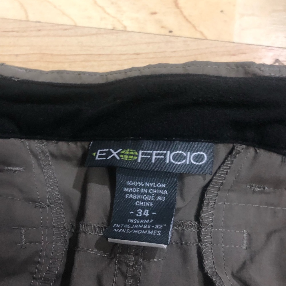 Exofficio zip off pants size 34 - Picture 2 of 5
